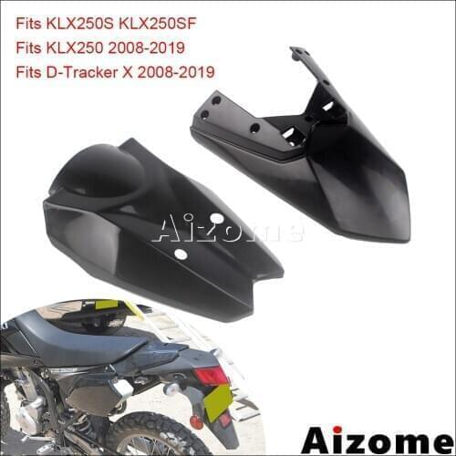 Motorcycle Dirt Bike Rear Fender For Kawasaki KLX250 KLX250S KLX250SF D-Tracker X 250 Motocross Plastic Mudguard Covers