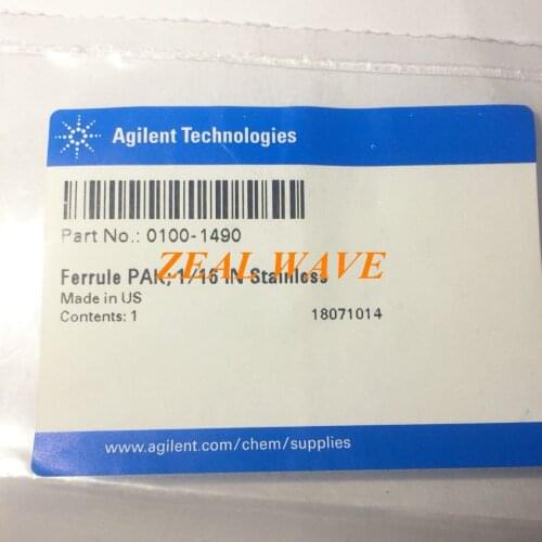 0100-1490 1 / 16inch Ferrule Set SST Agilent Supplies