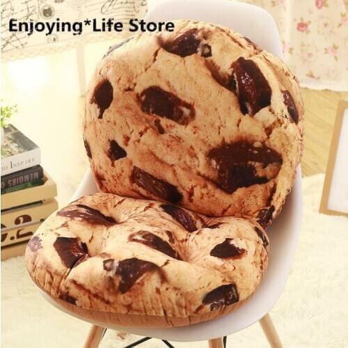 3D Fruit Patio Chair Office Seat Pads Tie on Pad Cushion Kitchen Chair Cushion Seat Floor Pillow Cojines Decorativos Para Sofa
