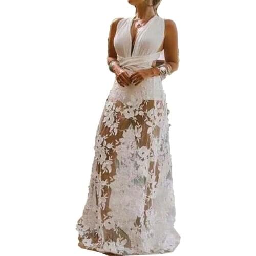 Белые летние платья CFYH China At AliExpress