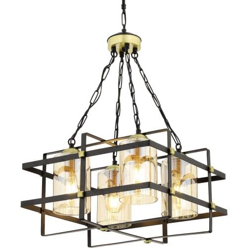 Eray Lighting 2073-4S Black Chandelier