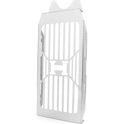 Chrome Motorcycle Radiator Protector Grill for Honda Shadow VT600 VLX600 Steed 400 1988-2000 2001 2002 2003 2004 2005 2006 2007