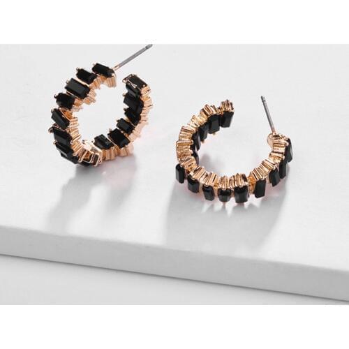 HUIDANG Earrings With Stones