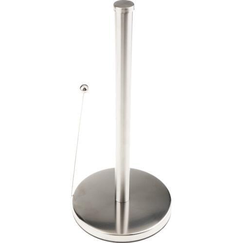 Creative Stainless Steel Counter Top Bath Toilet Tissue Paper Roll Holder Stand Organizer