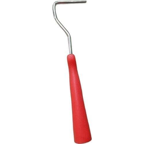 Mini Wall Painting Roller Handle Steel Frame Chrome plated Saving Space