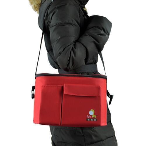 Fashion Pram Baby Carriage Diaper Bag Backpack Nappy Bottle Thermal Bag For Mommy And Baby Stroller Hanging Organizer CL0888