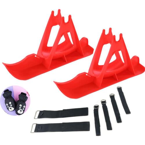 Adults Fold Snow Skate Board, Winter Outdoor Sled, Snow Scooter Sled With Safe Brake