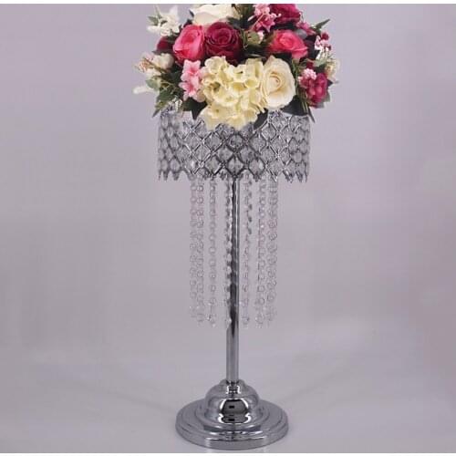 New Crystal wedding Chandelier flower floral stand Candelabra,wedding table flower vase candelabra centerpiece table senyu0769