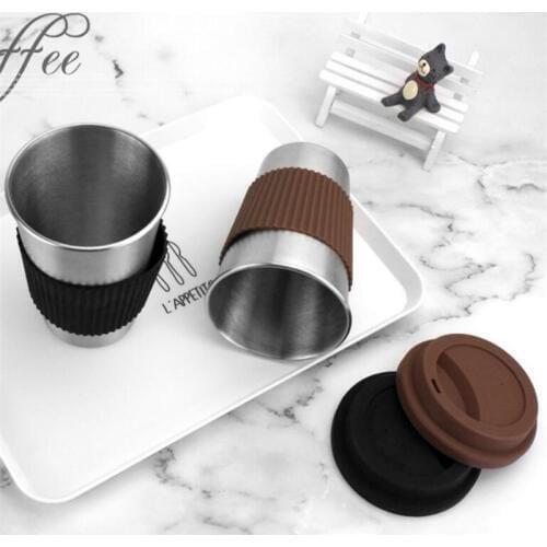 2019 New Stainless Steel Thermo Cup Travel Coffee Mug with Lid Car Water Bottle Vacuum Flasks For Gift