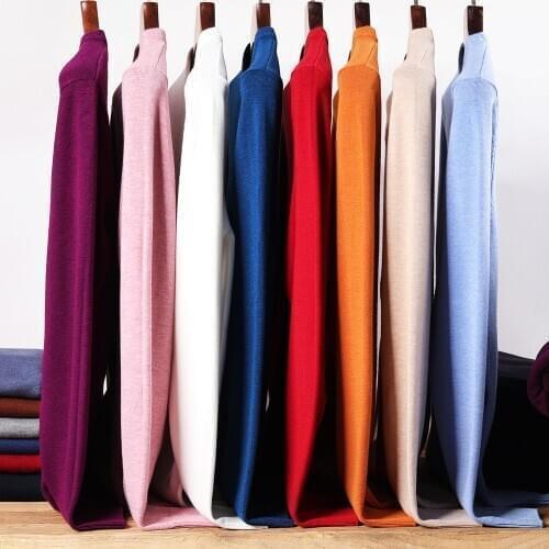 2020 Autumn and Winter New Mens Thick Round Neck Sweater Classic Style Fashion Casual Warm Pullover Male Brand Clothes