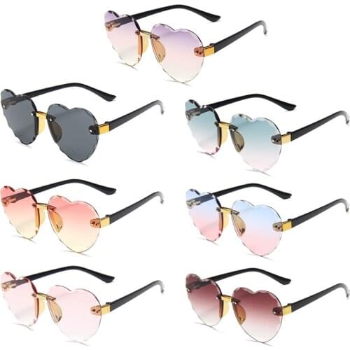 New Polarized Retro Childrens Sunglasses Childrens Sunglasses Round Love Baby Childrens Sports Sunglasses Girls Boys Uv400