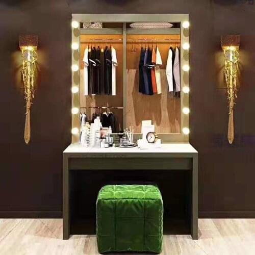 New Luxury Led Wall Lamp, Nordic art Living Room Dining Room Bedroom Bedside Interior Background Decorative Lighting Lustre