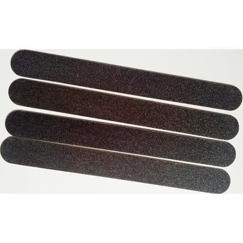 2000PCS/LOT Express delivery Wood Nail Files Sandpaper Buffers Artificial Nail Tips Tools Disposable Cuticle Remover Black
