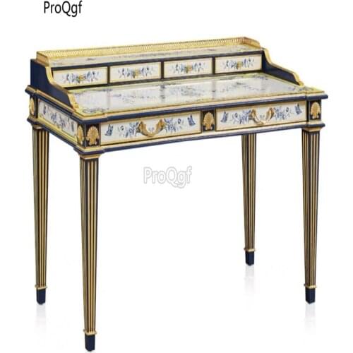 Prodgf 1Pcs A Set Castle Brilliant Big House Office Table Desk(no chair)