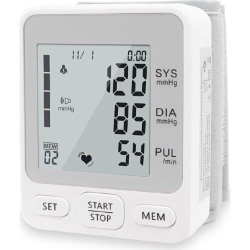 Electronic Sphygmomanometer Household Wrist Voice Electronic Blood Pressure Meter Automatic Blood Pressure Measuring Instrument