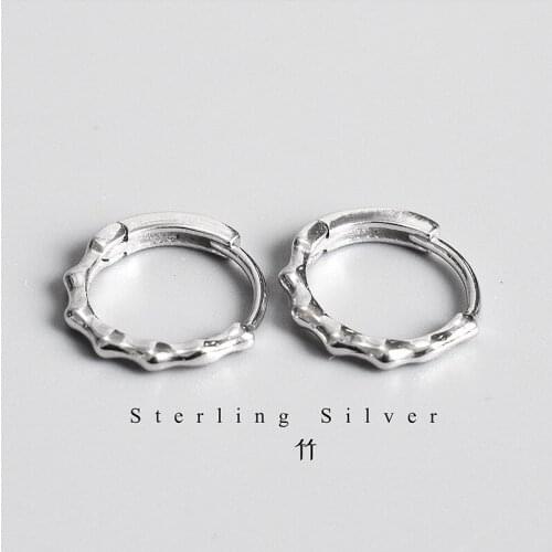 Sense Bone Round Ear Stud Geometr Earrings,Thomas Fashion Cosmic Jewerly , Ts Trendy Timeless Gift in 925 Sterling Silver