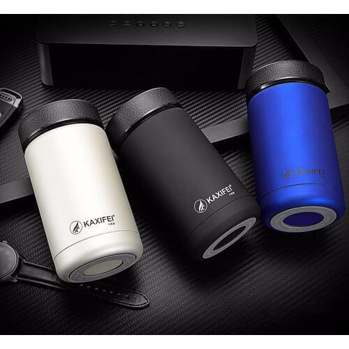 400ml Thermos Cup Thermo Mug Vacuum Cup Stainless Steel Bottle Thermal Thermos Bottle Insulated Tumbler Travel Cup Coffee Mugs