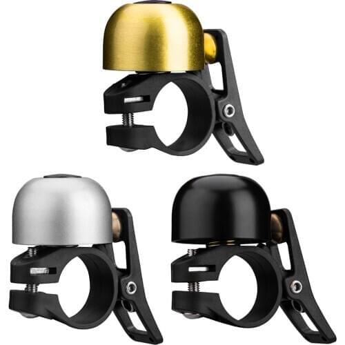 Bicycle Bell For Safety Cycling Metal Ring Black Bike Bell Horn Sound Alarm Bicycle Accessory Outdoor Bike Bell Rings for M365