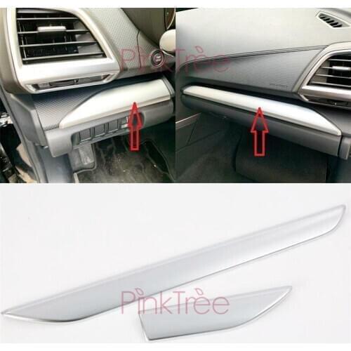 Interior Mouldings Dashboard Central Control Trim For Subaru Forester 2019 2020 Car Styling Accessories