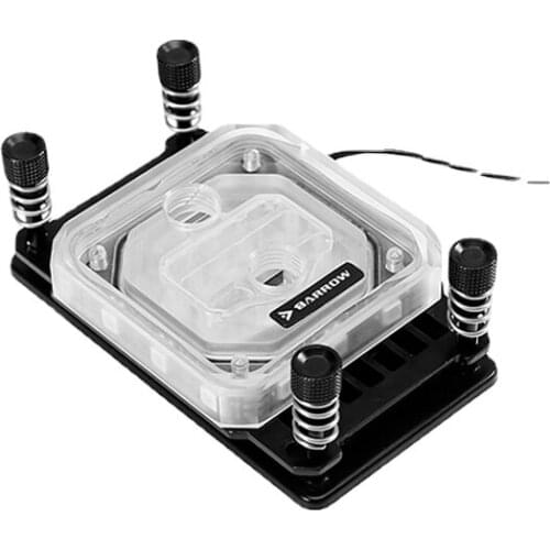 Barrow Water Cooling CPU Water Block Use for AMD RYZEN AM3 AM3+ AM4 RGB Microcutting Microwaterway Copper Radiator LTYK3A-04-V2