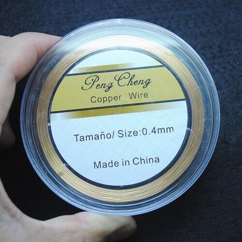 100 meters copper wire with plastic package good one 0.3mm 0.4mm 5 different colors good selling items jewelry wire free ship