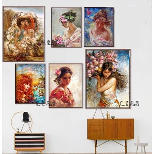 Pretty Girl Needlework 5D Diy Diamond Painting Cross Stitch Square Diamond Embroidery Home Christmas Decoration Diamond Mosaic