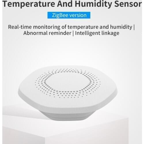 New Tuya Smart Zigbee Temperature And Humidity Sensor Whole House Smart Home APP Linkage Measurement Alarm For Smart Home