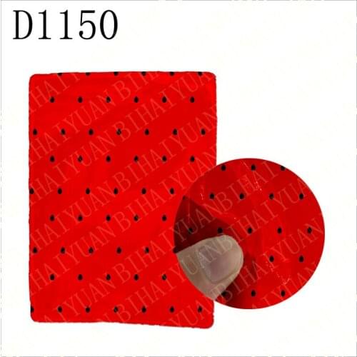 10pcs 9.5*12.5CM ice cream printed sealed shaker sleeve pouch to DIY shaker bow D1150