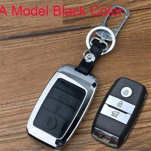 Leather Car Key sticker case bag For Kia Rio K2 Sportage 2017 Optima K5 Ceed Sorento Soul Cerato K3 Forte Accessories key cover