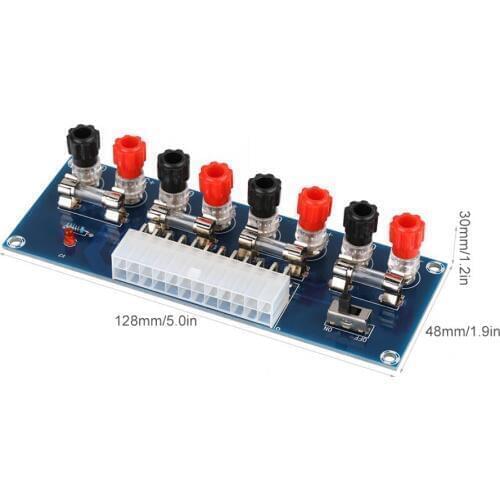 Switching Power Supply Power Supply Module ATX Transfer Board Power Supply Test Module For Desktop PC Adjustable Switching