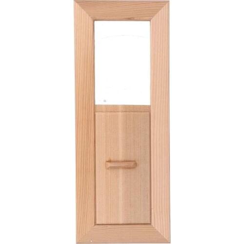 Sauna room steamer Sauna Air Vent Wooden Rectangle Grille Ventilation Equipment Steam Room Accessory sauna accessories