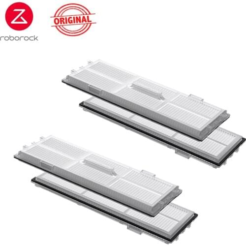 Original Roborock S7 Accessories of Washable Hepa Filter Dust Box Filters For S7 Plus Robot Vacuum Cleaner Replacement Parts