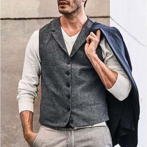 Rebicoo Men's Vests