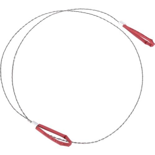 Manual Hand Steel Rope Chain Saw Practical Portable Gear Steel Wire Kits Travel ToolsOutdoor Camping Hiking Emergency Survival