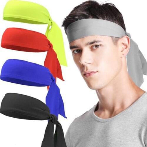 Sports Antiperspirant Headscarf Outdoor Unisex Sports Headband Tennis Jogging Fitness Pirate Headband 19 Colors to Choose