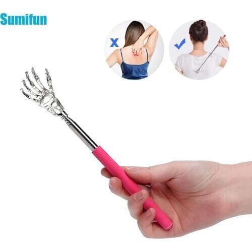 Back Scratcher Telescopic Scratching Backscratcher Massager Kit Back Scraper Extendable Telescoping Itch Health Products Hackle