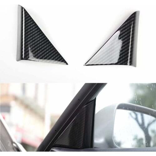 For Toyota Reiz 2005-2009 Car Front Door Audio Speaker Triangle Cover Trim Styling ABS Interior Auto Parts Accessories