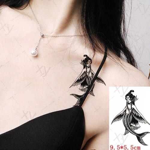 Waterproof Temporary Tattoos 10.5*6cm Sexy small cross tatoo on finger Water Transfer fake flash tattoo for man woman kid