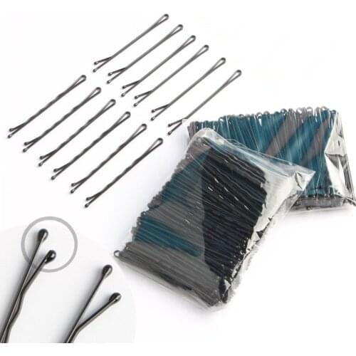 100Pcs/set Metal Hair Clips for Wedding Girls Hairpins Barrette Curly Wavy Grips Hairstyle Bobby Pins Hair Styling Accessories