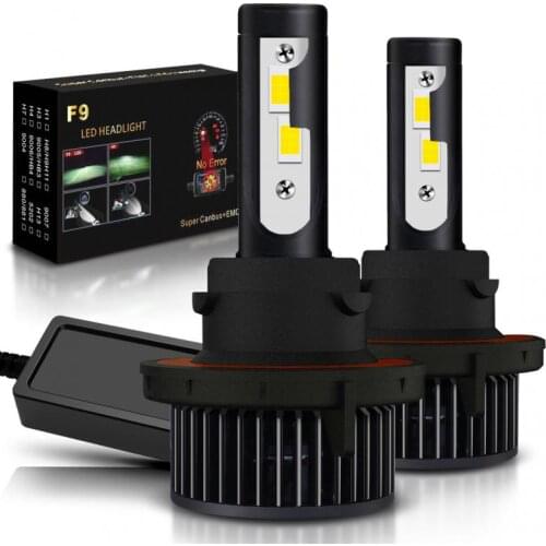 2pcs Car LED Headlights White Light 7500LM Canbus H13 H11 H7 LED 9006 9005 9004 6000k Car Front Lights 28W Car LED Bulb IP68