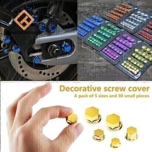 Motorcycle Accessories Head Screw Cover Decorative Parts for Ducati MONSTER 400 620 MTS 695 696 796 S2R 800 DaRk