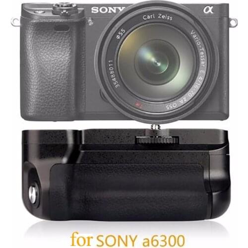 Meike MK-A6300 Battery Grip Work with NP-FW50 Battery for SONY a6300 SLR Digital Cameras ( Battery Not Included )