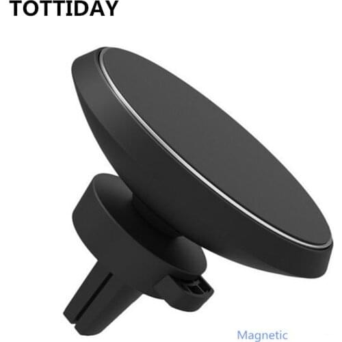 TOTTIDAY Qi Wireless Car Charger Magnetic Stand Air Vent Holder with cable for iphone X 8 PLUS 8 Galaxy S8 S8 plus S7 edge S7