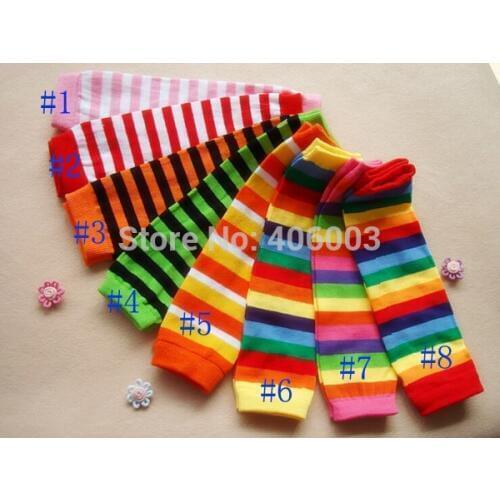Cheap Kids Baby Toddler Knee Pad Children Leg Warmers Christmas Free shipping