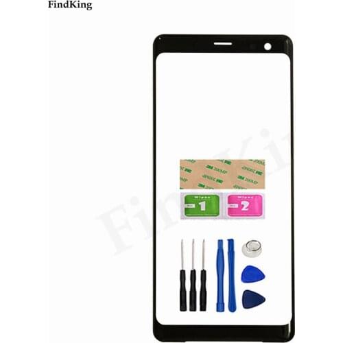 For Sony Xperia XZ3 H9436 H9493 H8416 H9496 LCD Front Outer Glass Touch Screen Outer Panel Lens Repair Replacement