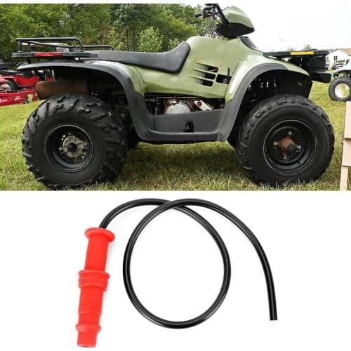 Spark Plug Cap Wire 3084980 Fit for Polaris Sportsman 500 4X4 1996 1997 1998 1999 2000 2001 2002 Rubber + Copper Automobiles