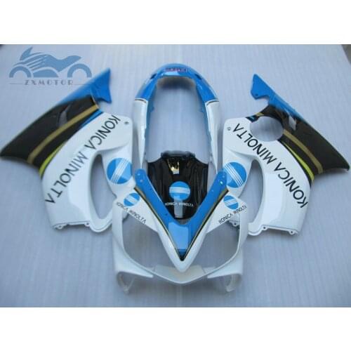 Injection molding fairing kit for HONDA CBR 600 F4i 2004 2005 2006 2007 black white blue fairings set CBR600 04-07 bodywork SZ20
