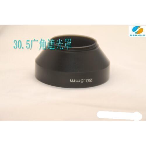 Mount 30.5mm 30.5 mm Metal Wide Angle Lens Hood for Digital camera free shipping