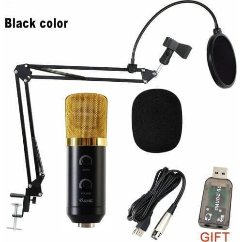 MK-F100TL professional USB studio computer condenser microphone for video recording & Karaoke