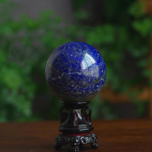 Natural Lapis Lazuli Crystal Gemstone Sphere Reiki Healing Orb Energy Crystal Ball Home Decor Gemstones Home Decor Set